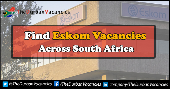 Eskom Vacancies 2024 Submit Online Application